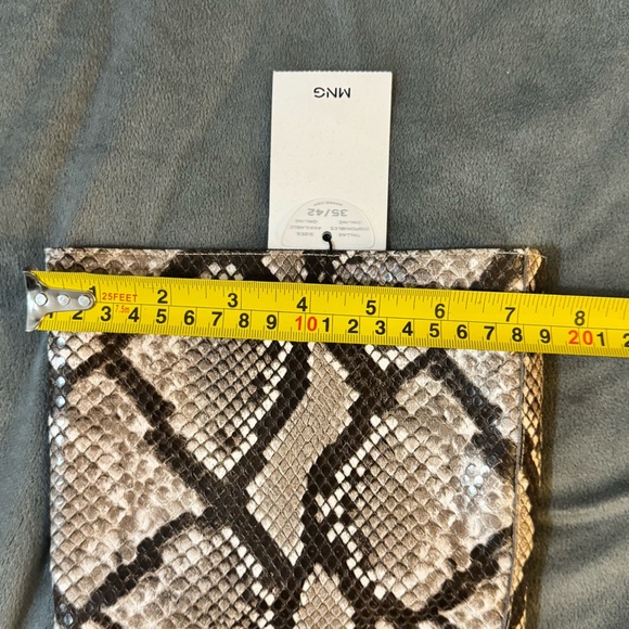 Mango Snakeskin Heeled Boots - Picture 10 of 11